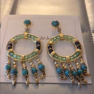 Stella & Dot stylish earrings new